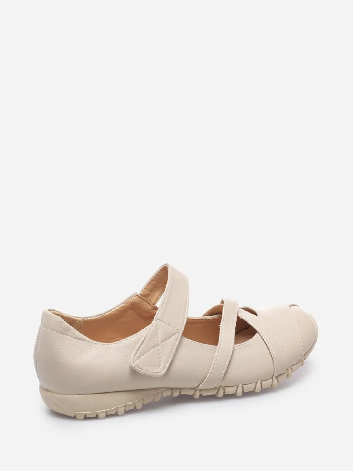 Discount La Modeuse Ballerine Bienestar Beige