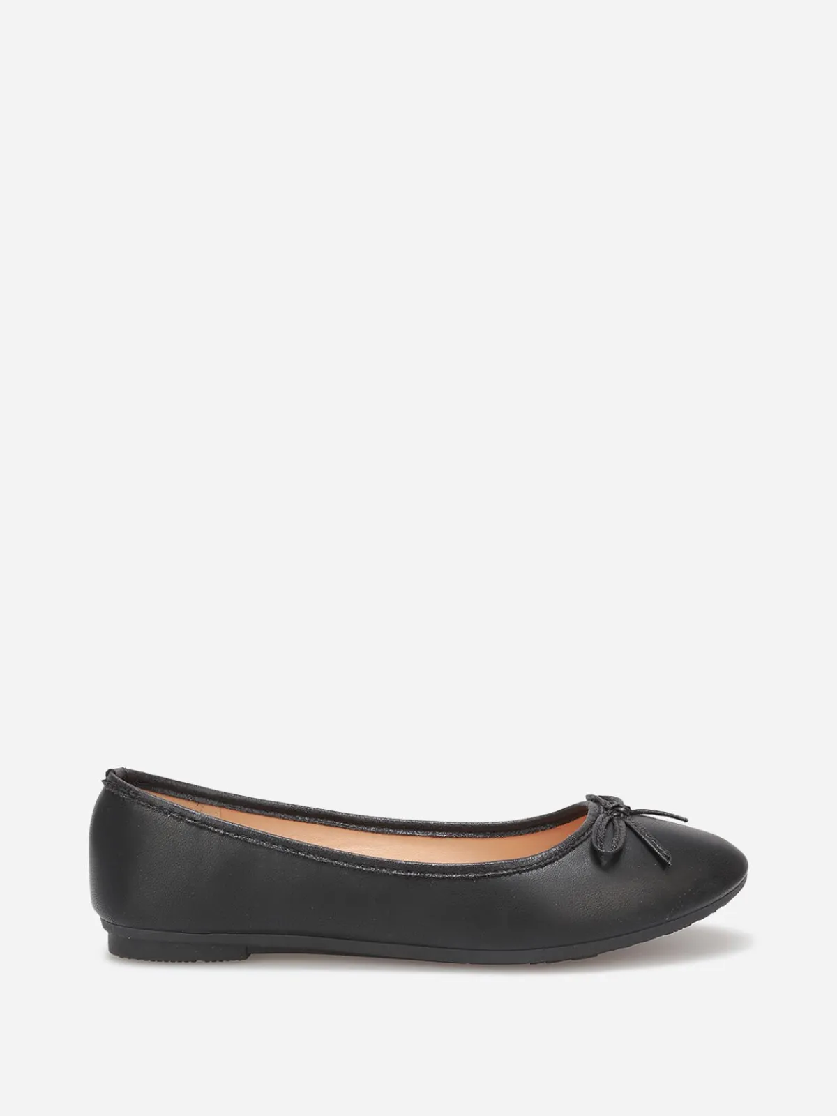 Discount La Modeuse Ballerines à bout rond et n艙ud Noir