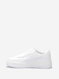 Hot La Modeuse Baskets à plateforme Blanc