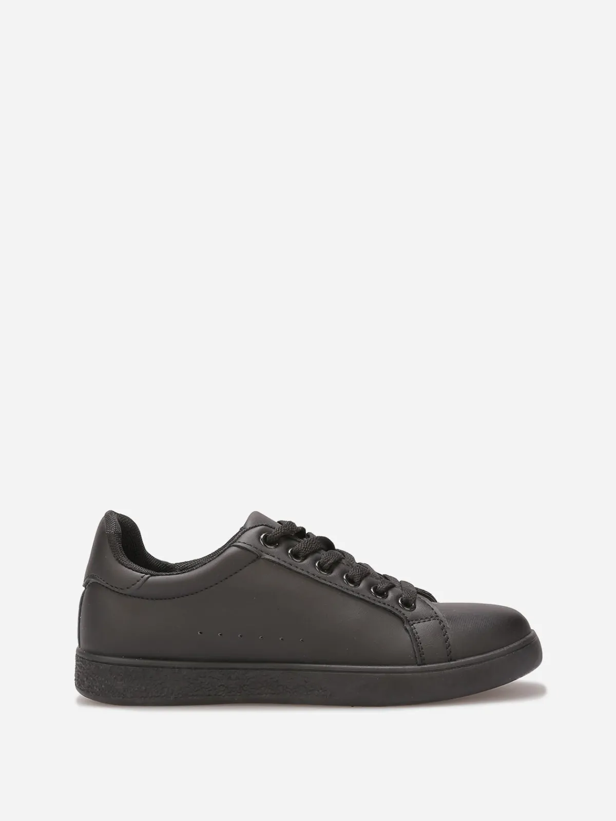 Sale La Modeuse Baskets basses basiques Noir