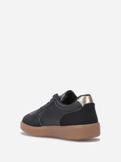 Best La Modeuse Baskets basses multi-matières Noir