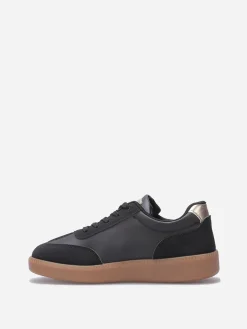 Best La Modeuse Baskets basses multi-matières Noir