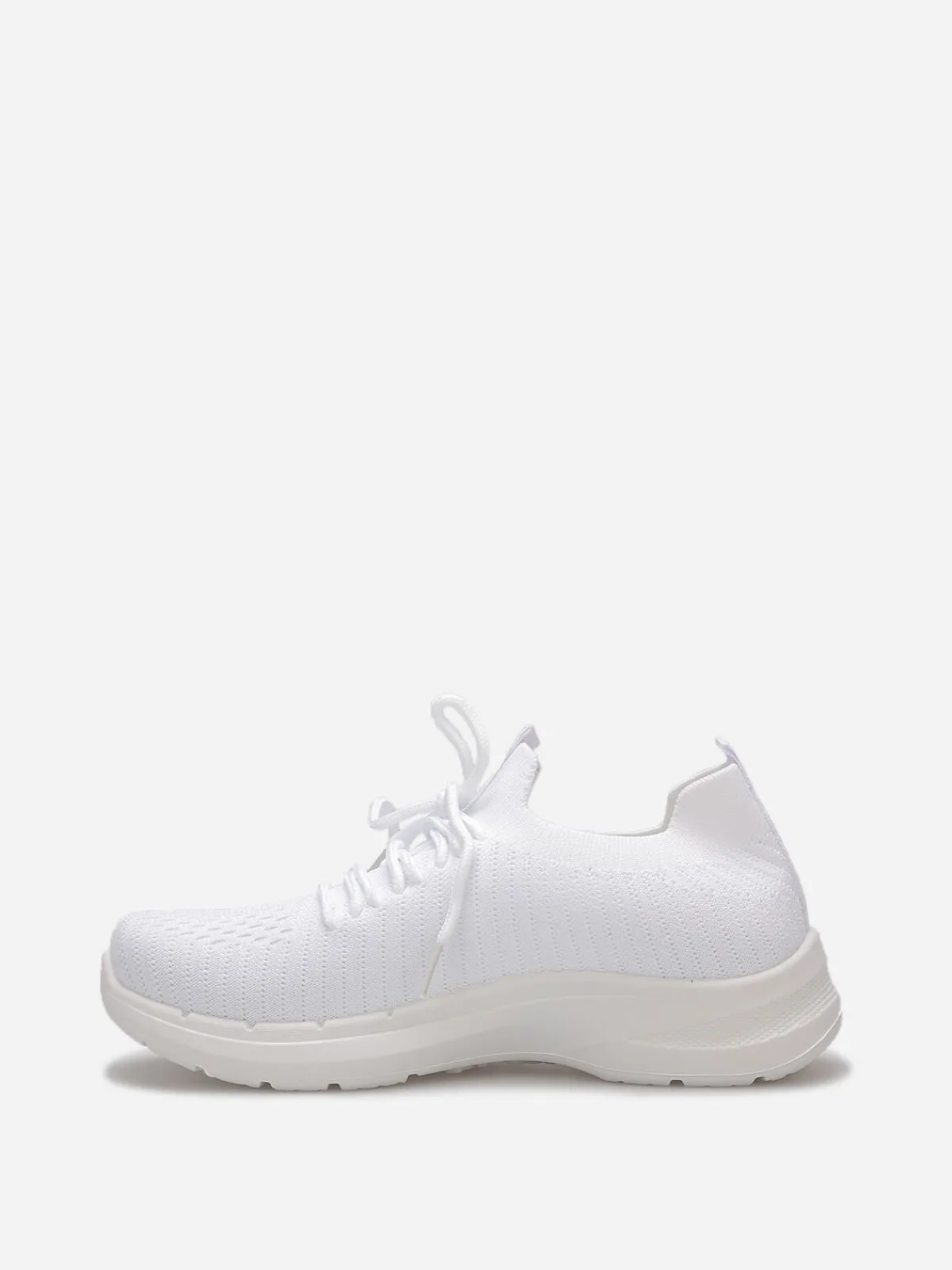 Best La Modeuse Baskets en maille texturée Blanc