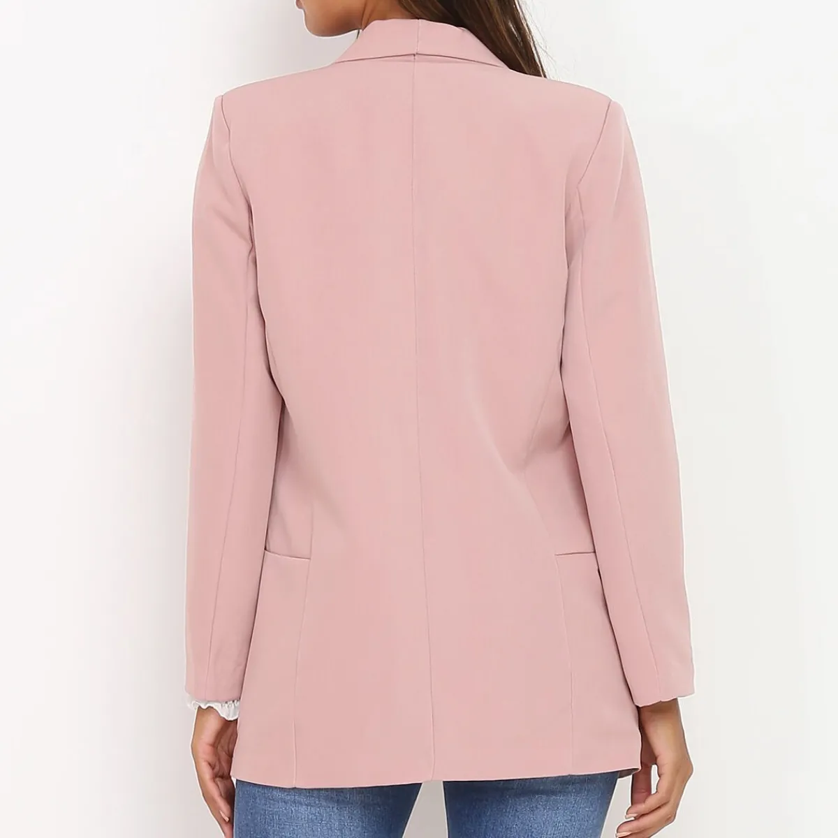 Best La Modeuse Blazer à col châle Roseclair