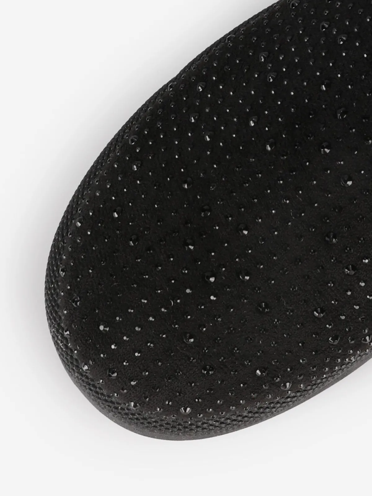 New La Modeuse Boots fourrées à strass et plateforme Noir
