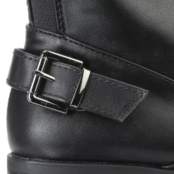 Hot La Modeuse Bottes cavalières à boucle Noir
