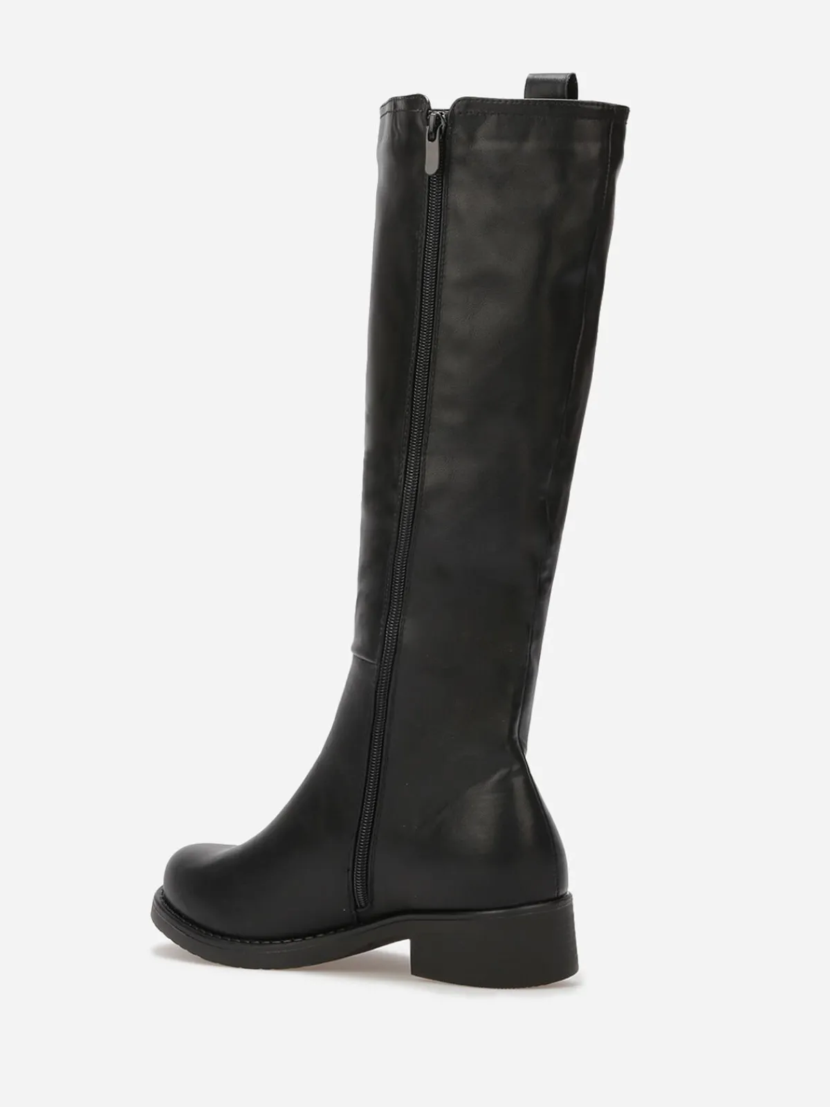 Discount La Modeuse Bottes Chelsea style cavalières Noir