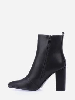 Outlet La Modeuse Bottines à talon Noir