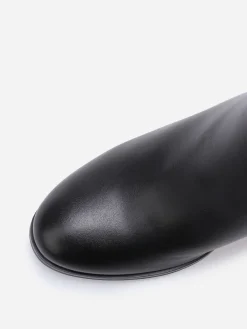 Hot La Modeuse Bottines basiques à talon Noir