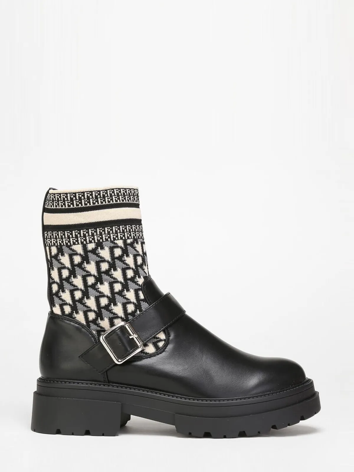 Best La Modeuse Bottines et bi-matières Noir