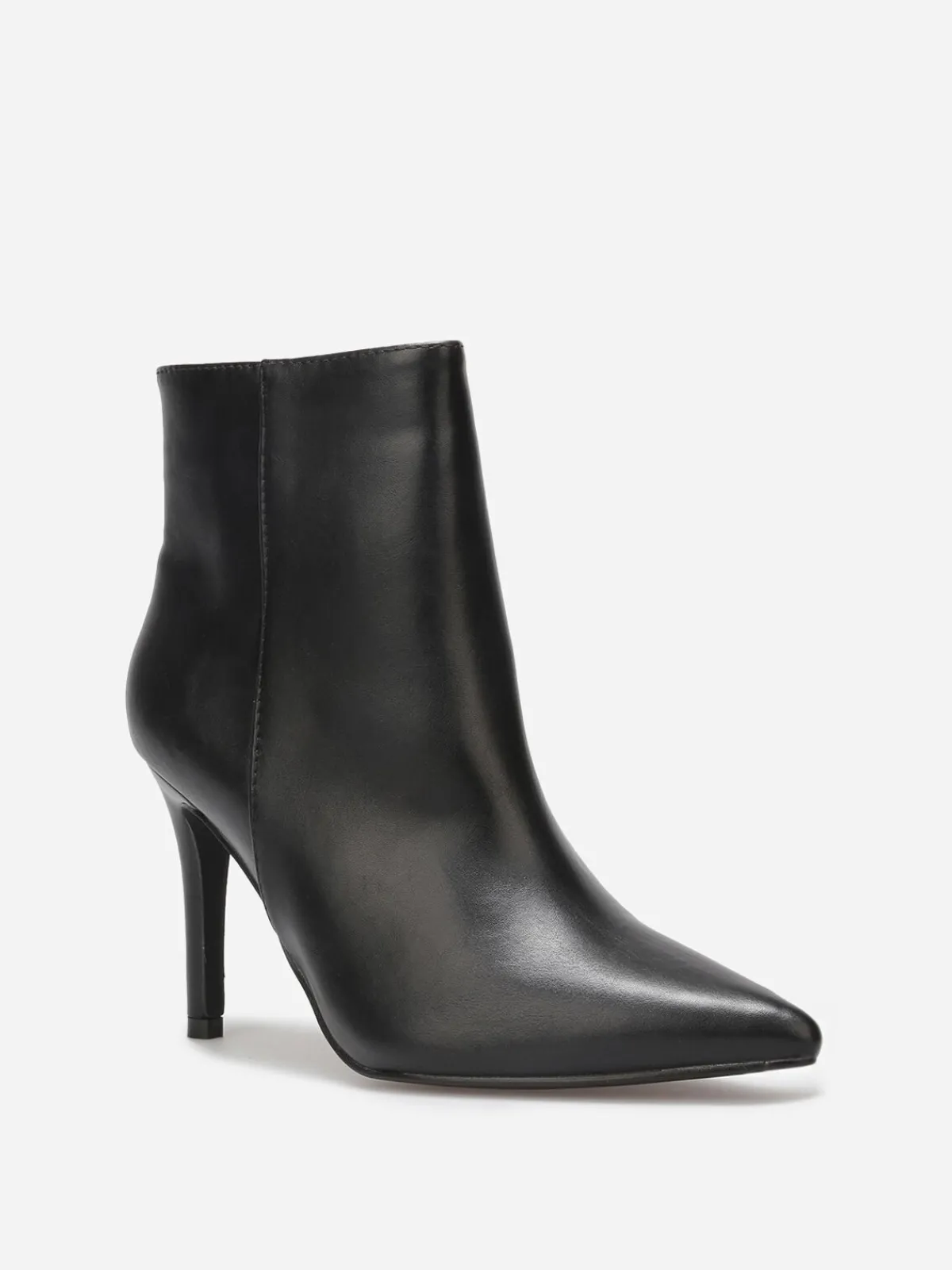 La Modeuse Bottines pointues à talon aiguille Noir
