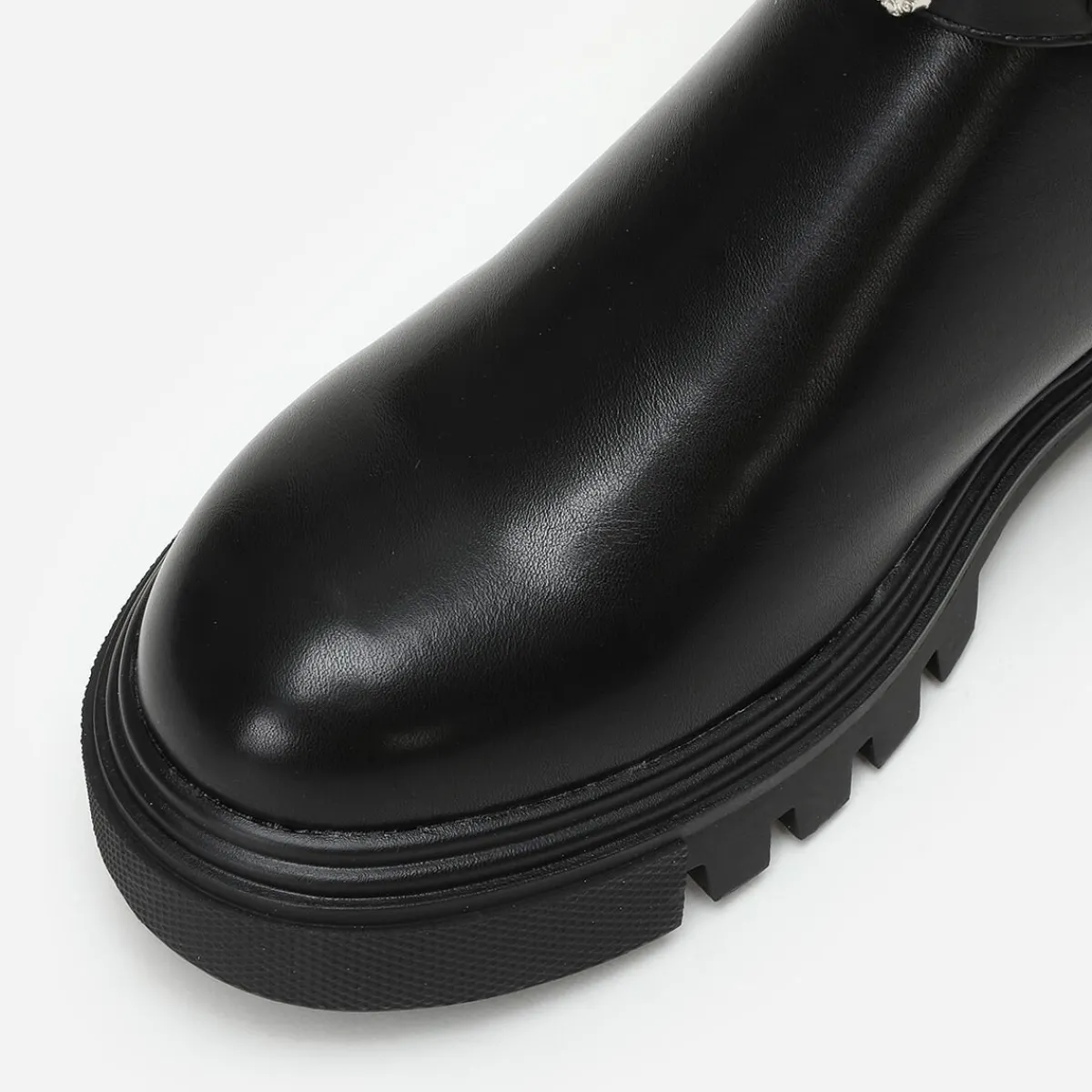 Sale La Modeuse Chelsea à bride bijoux Noir