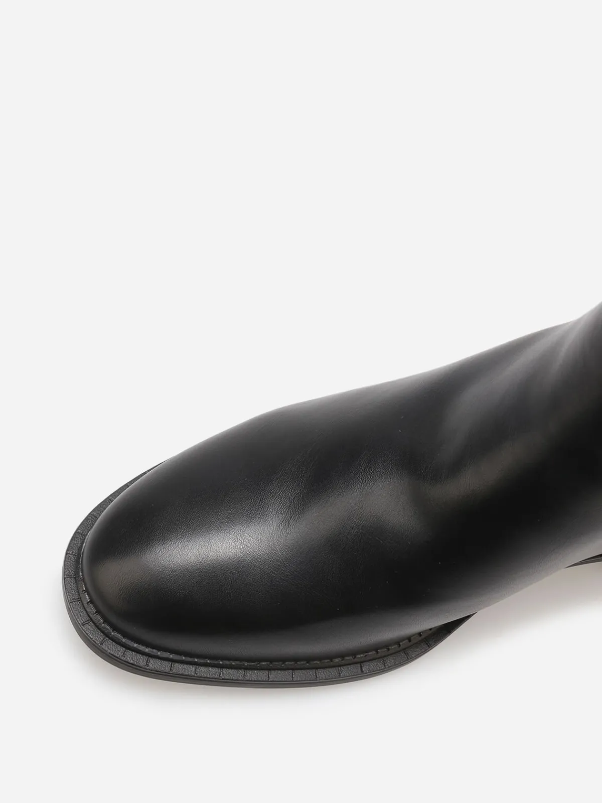 Discount La Modeuse Chelsea à détail doré Noir