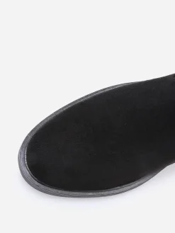 Sale La Modeuse Chelsea multi-matières à paillettes Noir