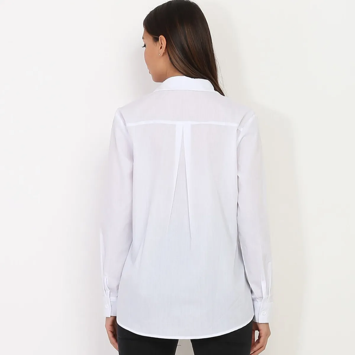 Best La Modeuse Chemise classique Blanc