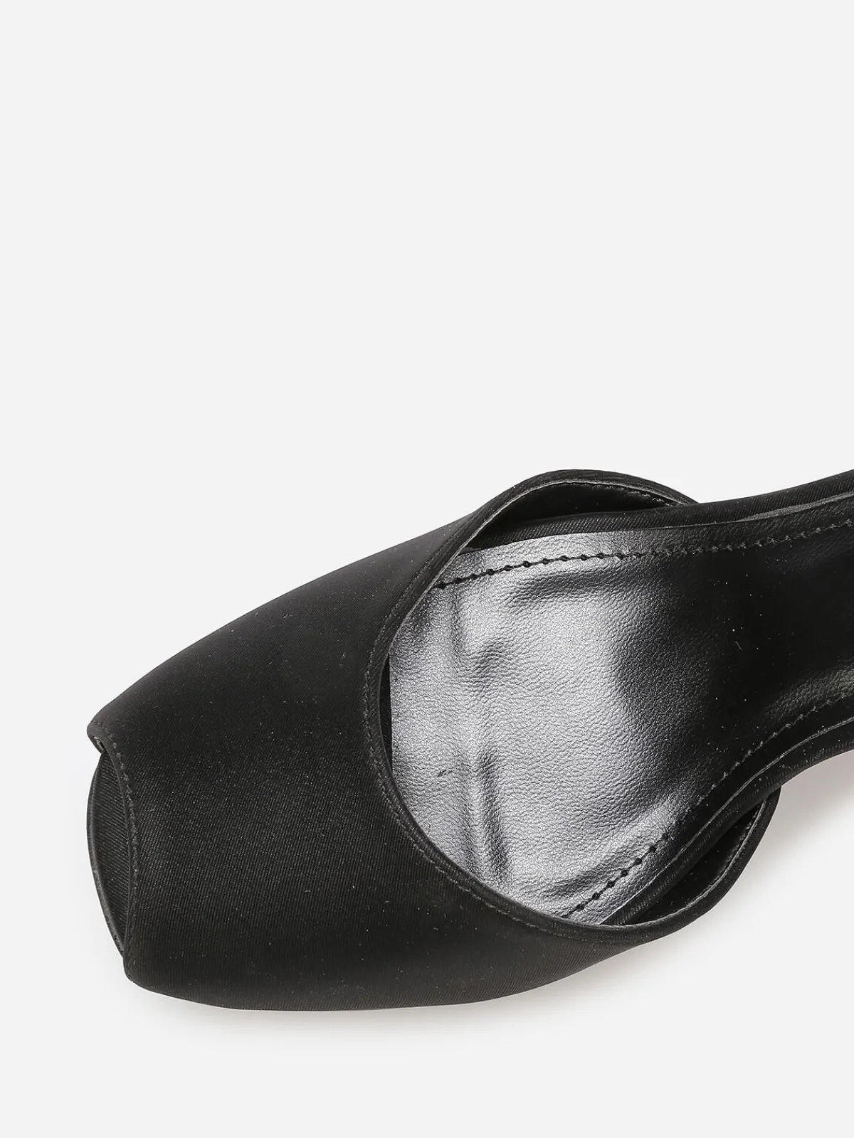 New La Modeuse Escarpins peep toes à plateforme Noir