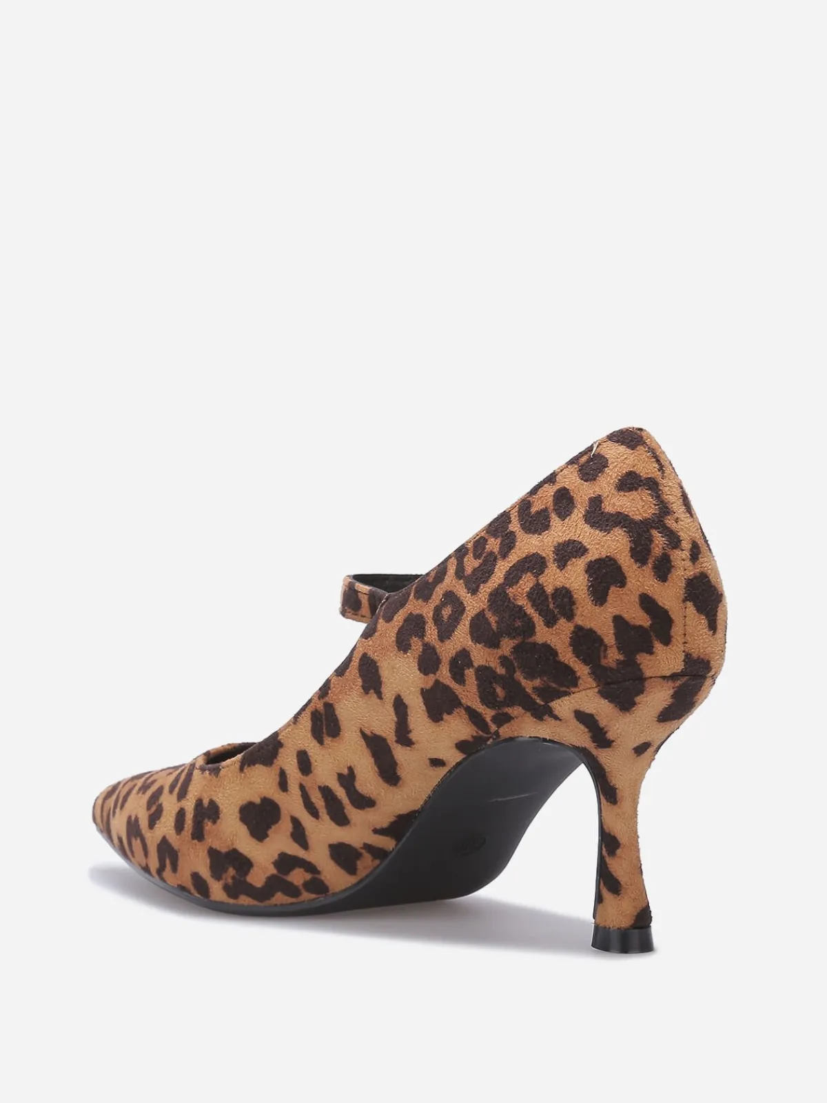 Hot La Modeuse Escarpins pointus à petit talon et motif Léopard