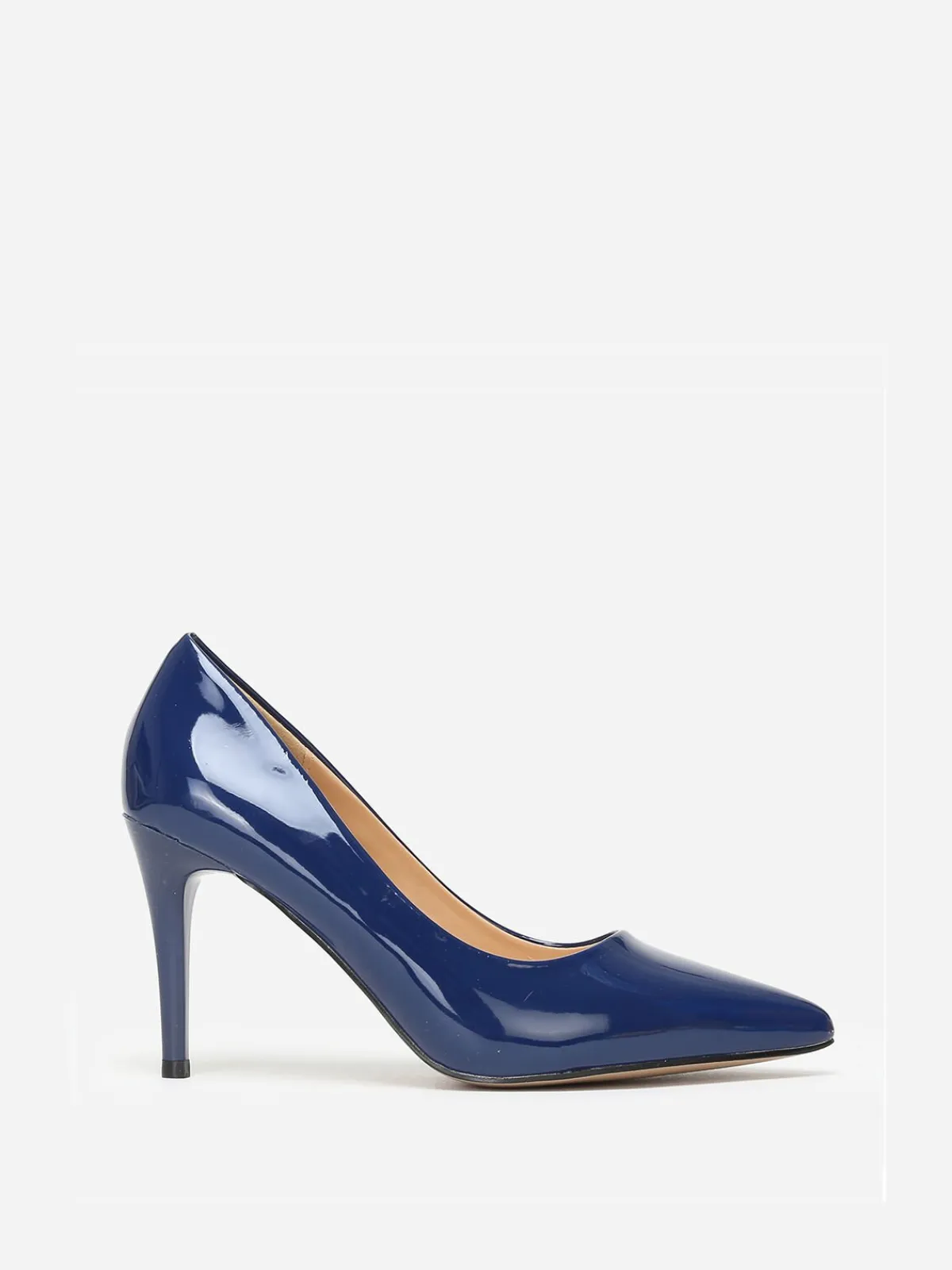 Best La Modeuse Escarpins vernis à talon aiguille Bleu