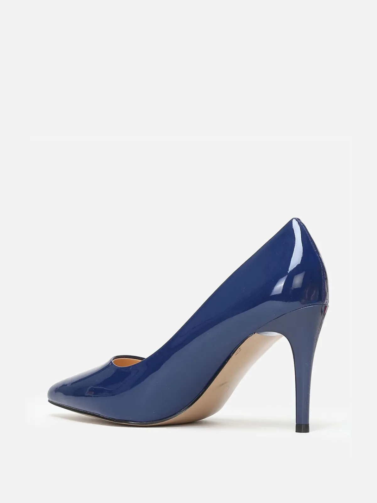 Best La Modeuse Escarpins vernis à talon aiguille Bleu