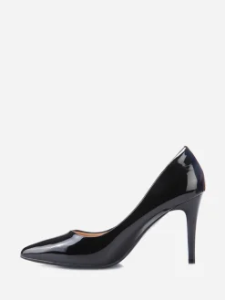 Online La Modeuse Escarpins  vernis à talon aiguille Noir