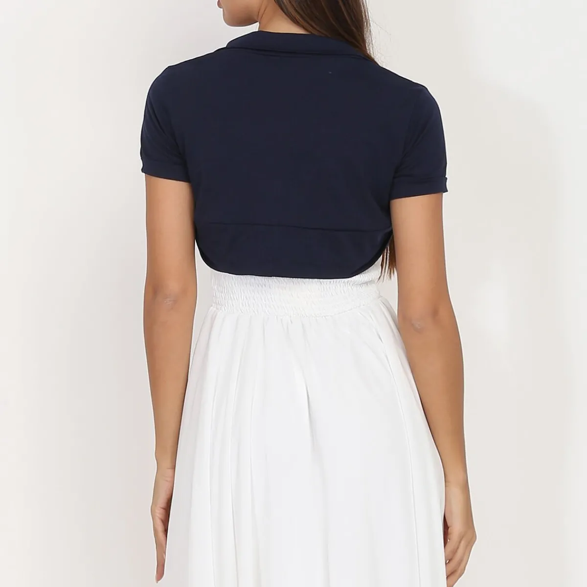 Discount La Modeuse Lot de 4 boléros basiques Multicolore