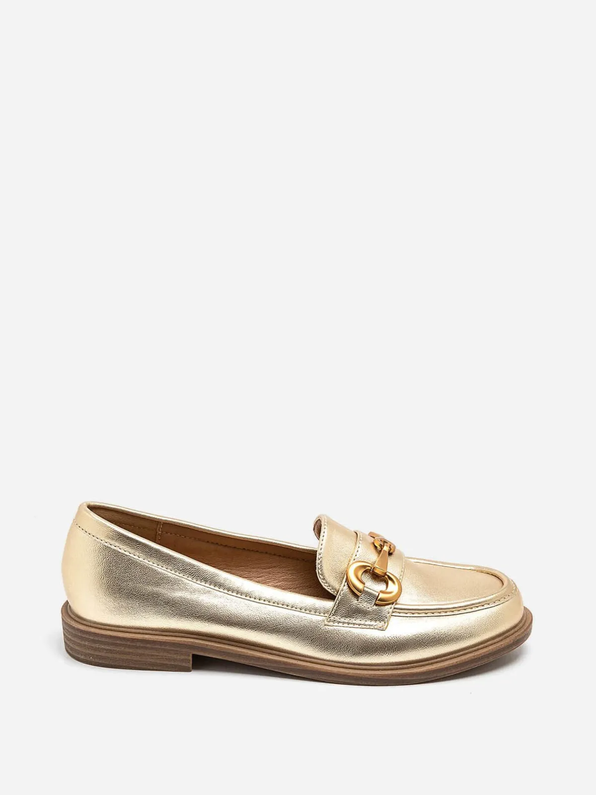 La Modeuse Mocassins classiques à mors Doré