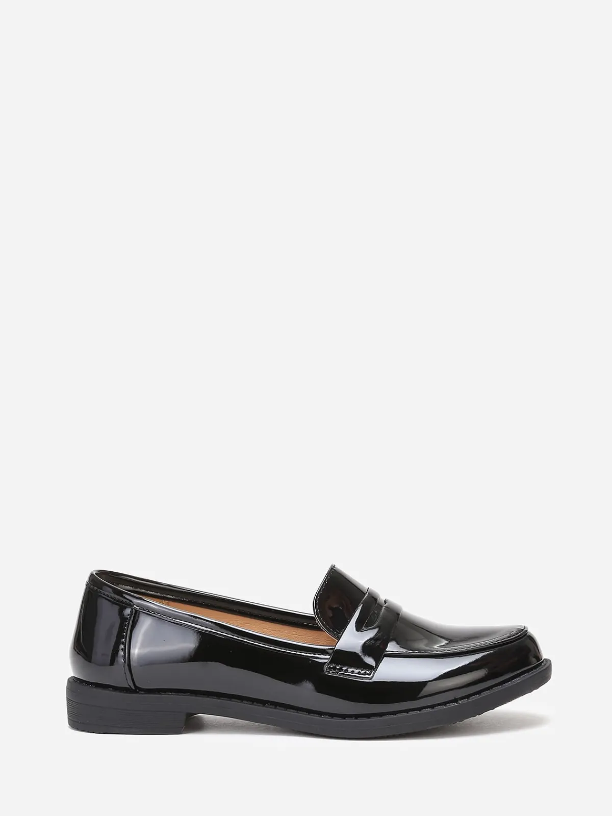Clearance La Modeuse Mocassins classiques vernis Noir
