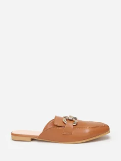 Best La Modeuse Mules mocassins à boucles Camel