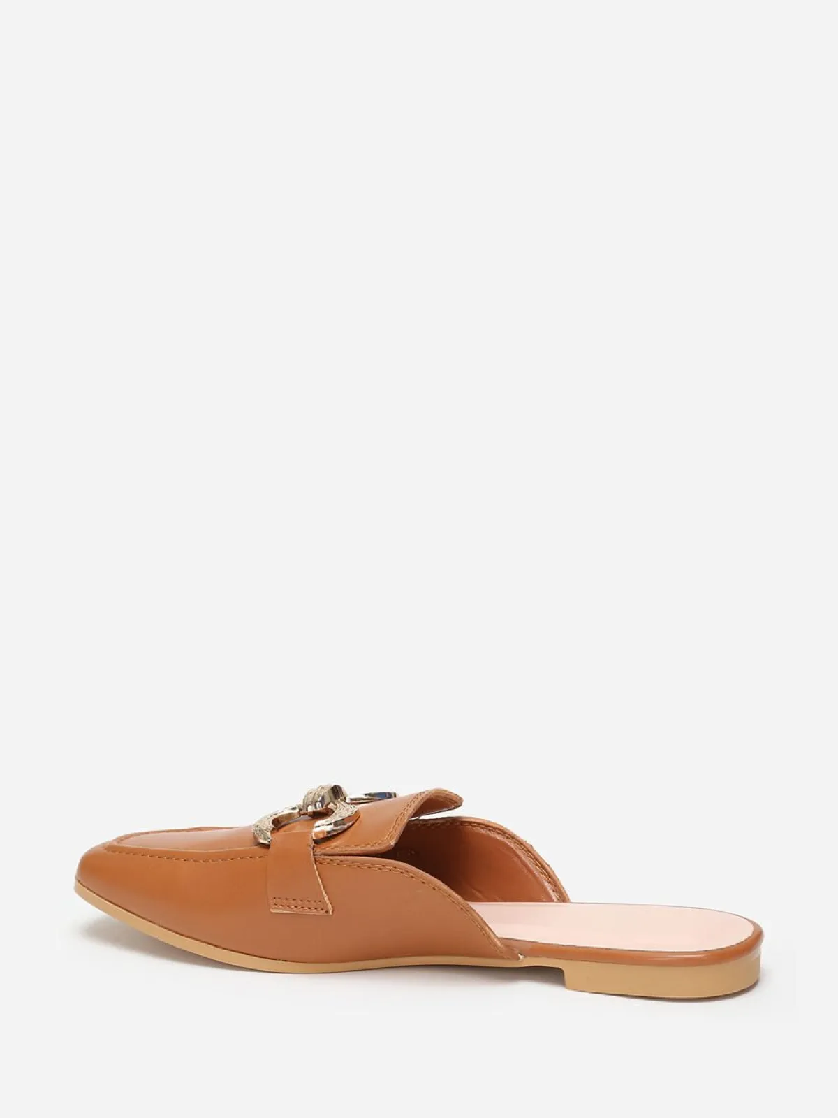 Best La Modeuse Mules mocassins à boucles Camel