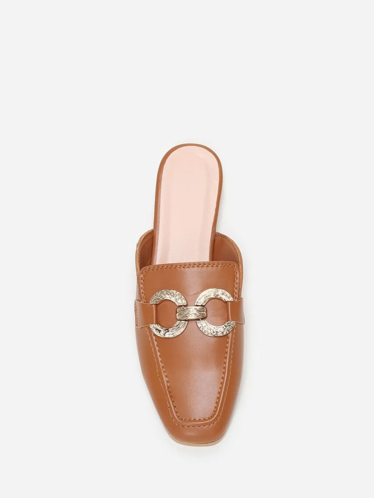 Best La Modeuse Mules mocassins à boucles Camel