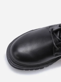 Online La Modeuse Rangers à strass et double lacets Noir