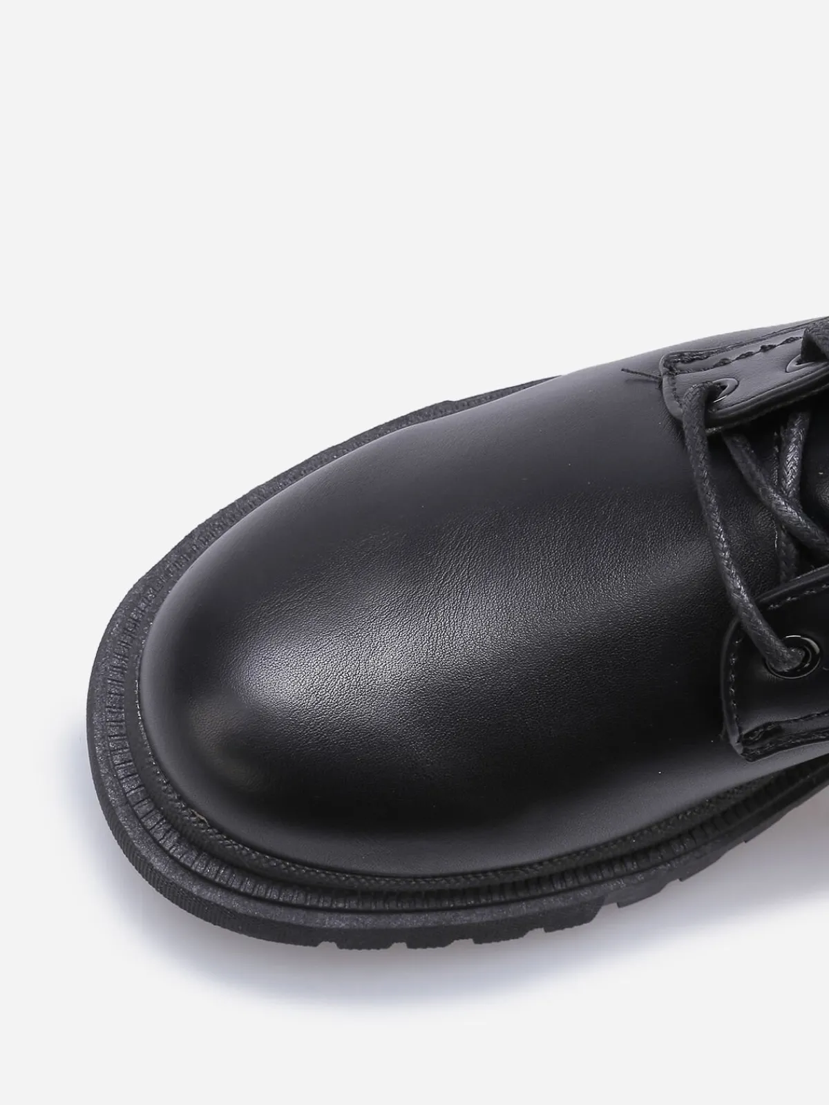 Online La Modeuse Rangers à strass et double lacets Noir