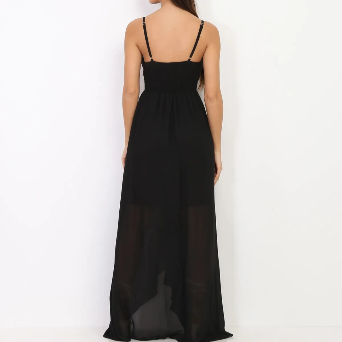 Hot La Modeuse Robe de soirée longue Noir