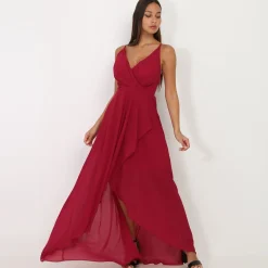 Best La Modeuse Robe de soirée longue Rouge