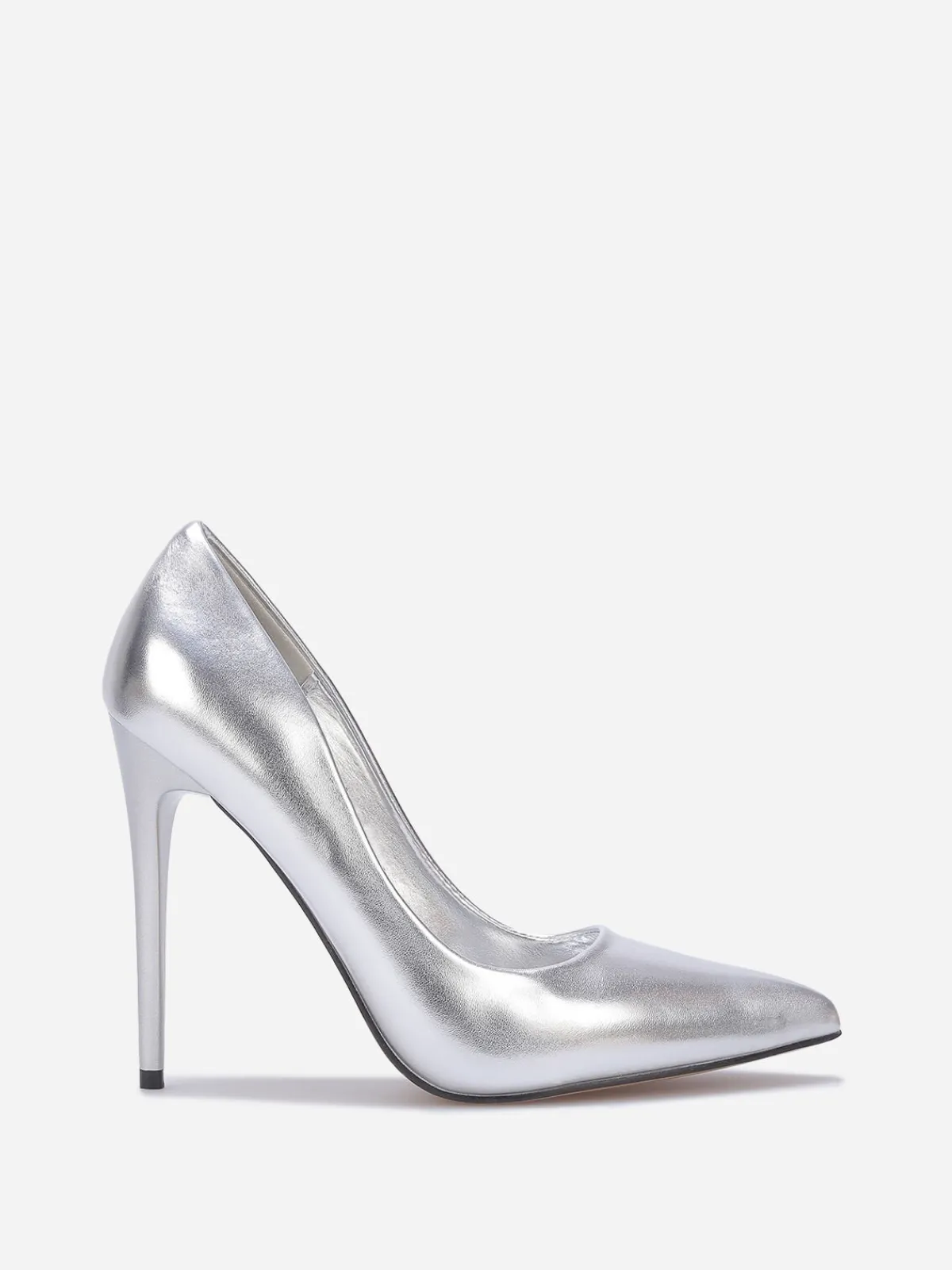 Online La Modeuse Stilettos à talon verni Argenté