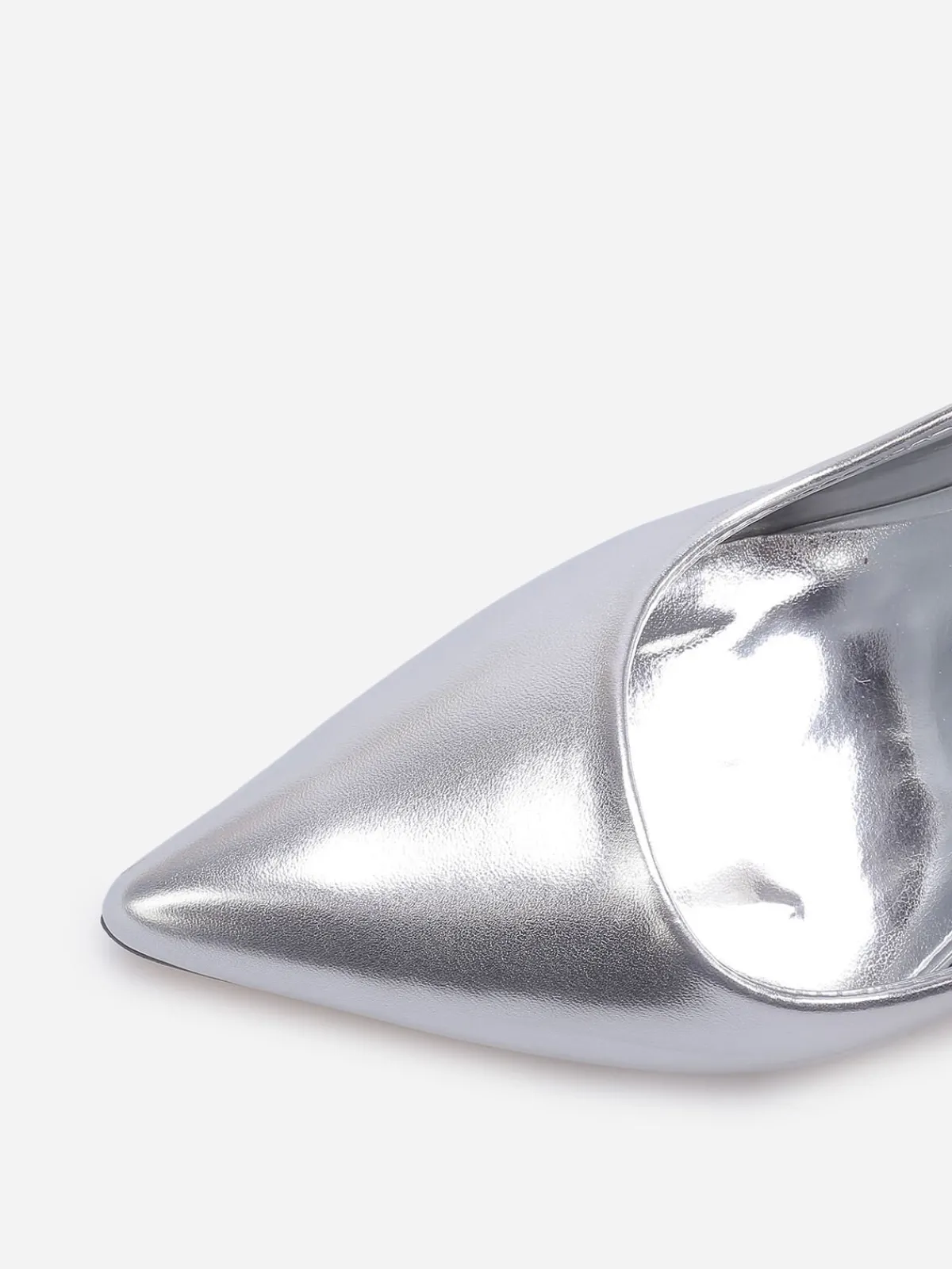 Online La Modeuse Stilettos à talon verni Argenté