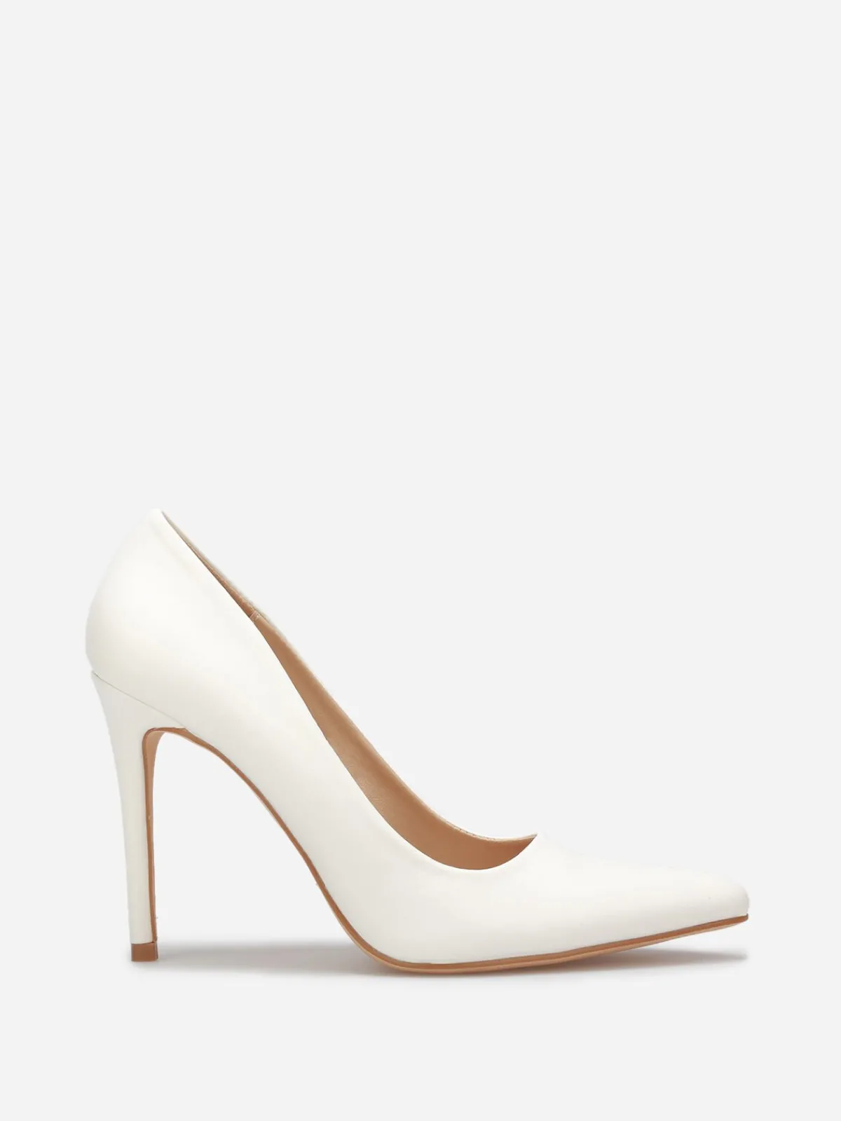 Best La Modeuse Stilettos pointus à talon aiguille Blanc