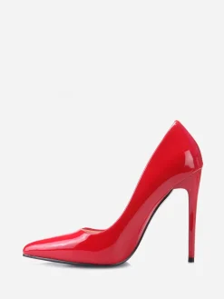 Hot La Modeuse Stilettos vernis à bout pointu Rouge