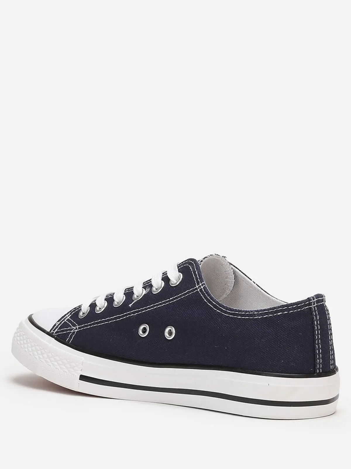 New La Modeuse Tennis basses en toile BleuMarine
