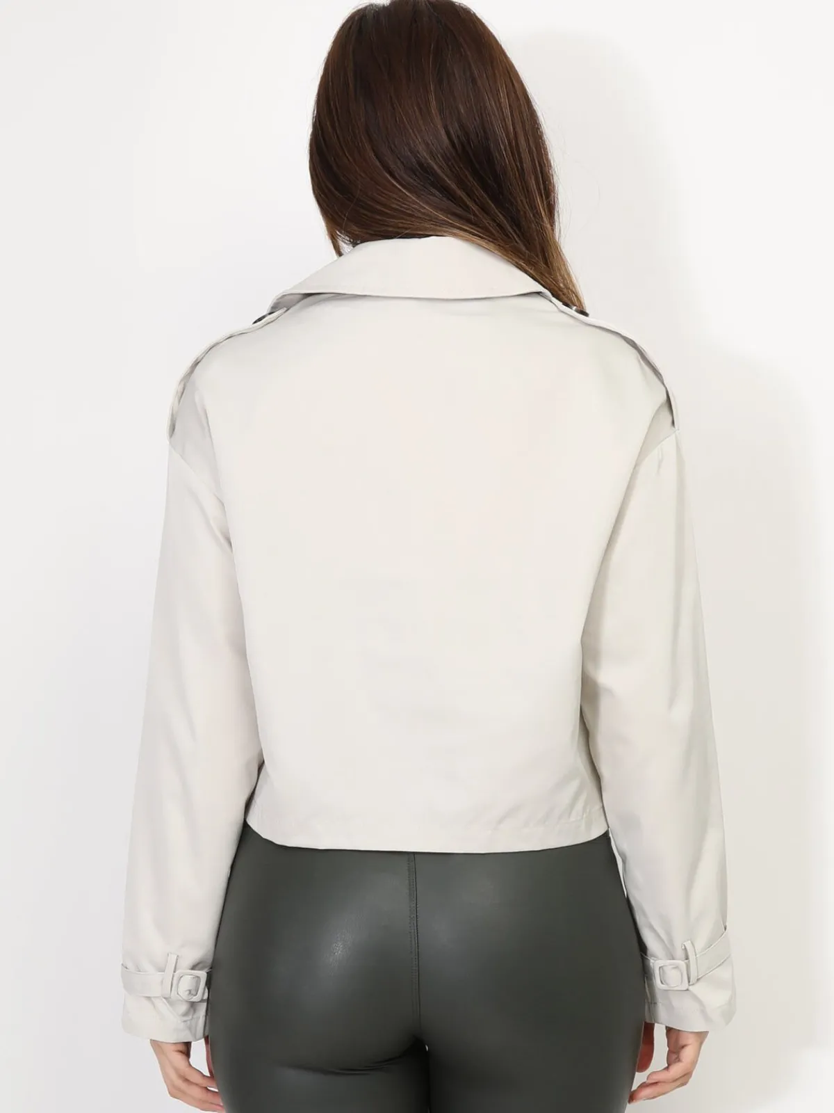 Best La Modeuse Trench court Beige