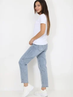 New La Modeuse T-shirt basique à col rond Blanc