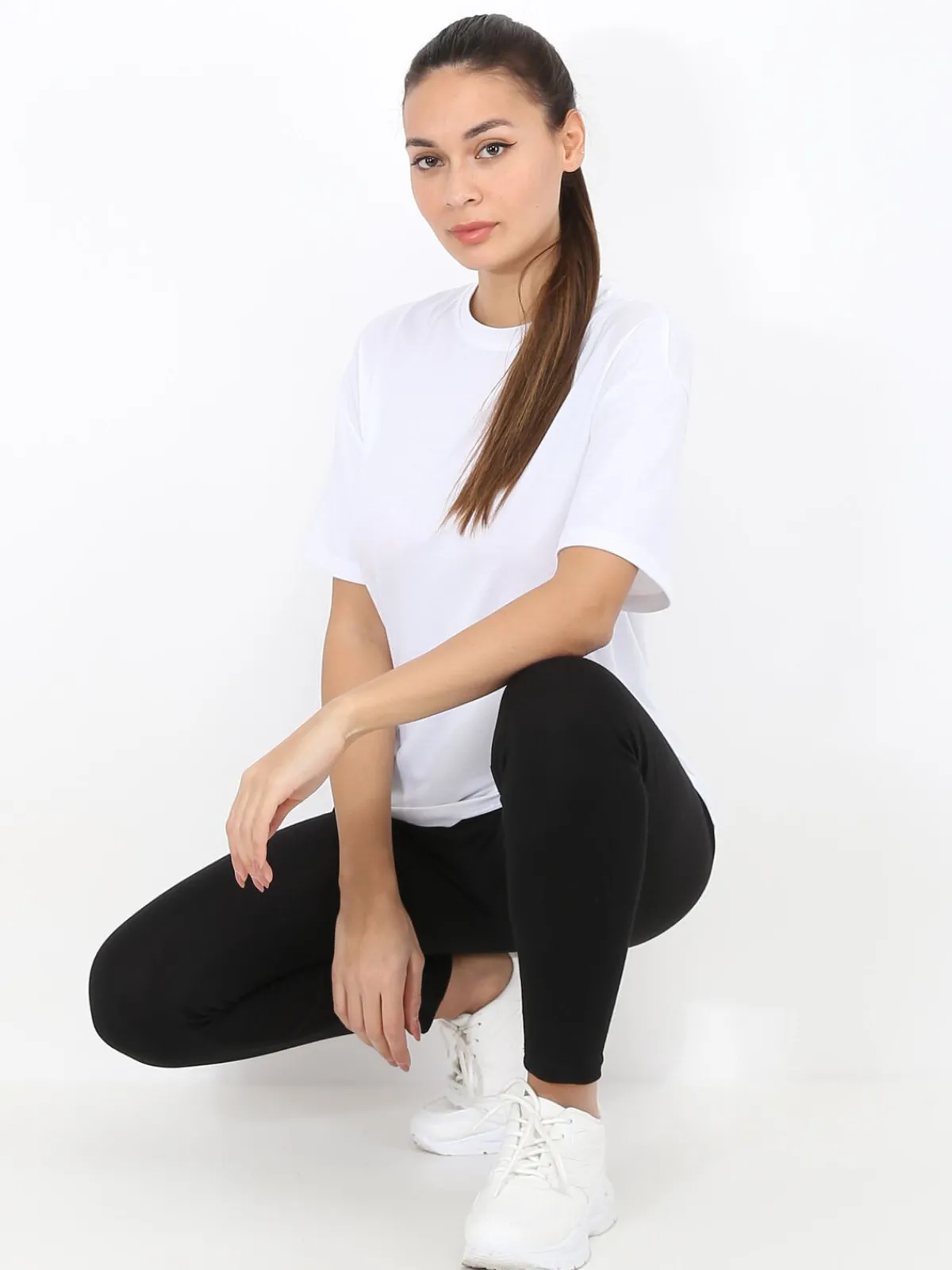 Sale La Modeuse T-shirt en coton Blanc